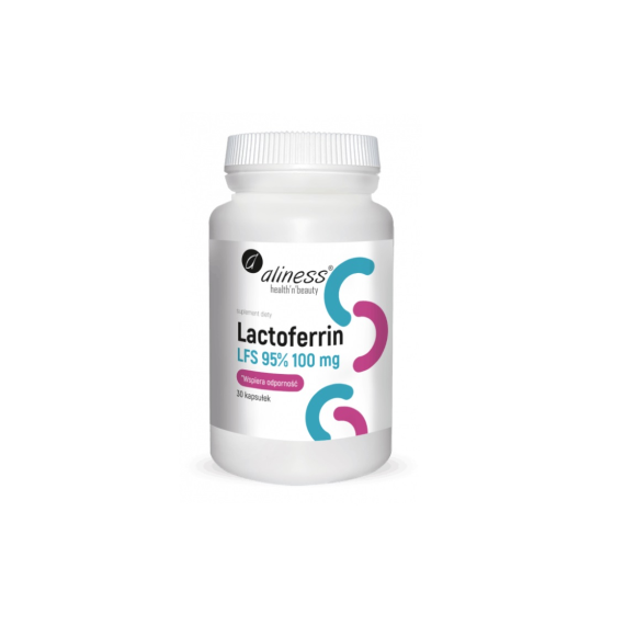 Aliness Lactoferrin LFS 90% 100 mg 60 caps