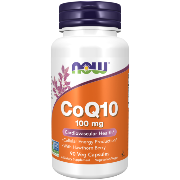 Now Foods Coenzyme Q10 100 mg 30 vcaps