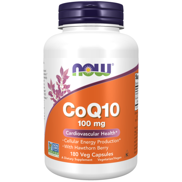 Now Foods Coenzyme Q10 100 mg 30 vcaps