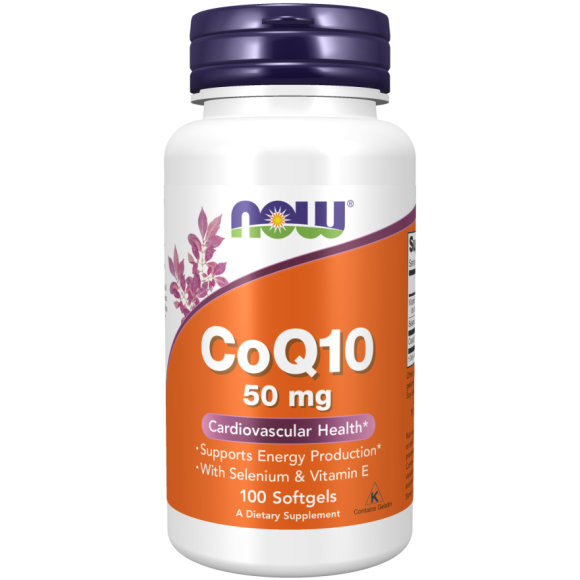 Now Foods Coenzyme Q10 50 mg 50 sgels